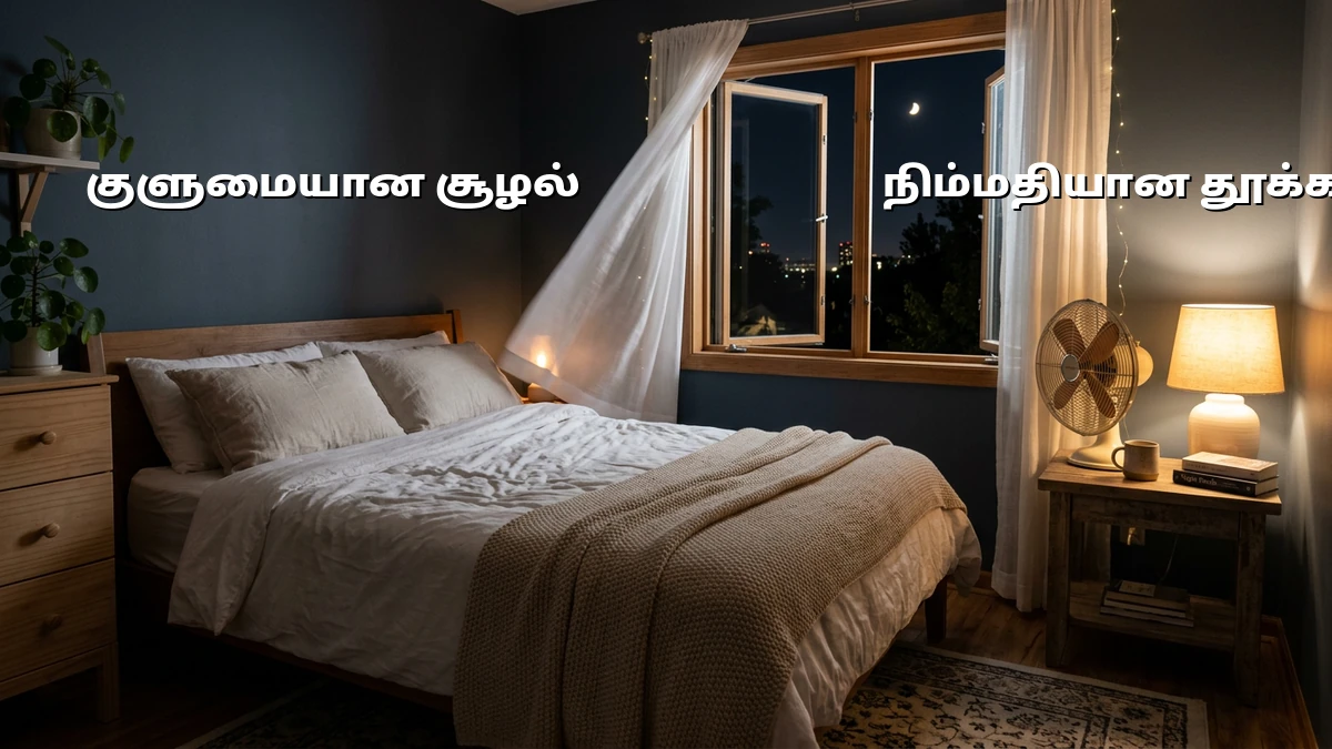 பட்ஜெட் செலவில் படுக்கையறை வெப்பநிலையை சீராக்கி நிம்மதியாக தூங்குவது எப்படி
